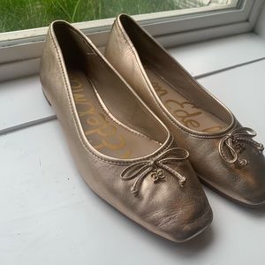 Sam Edelman Rose Gold Flats